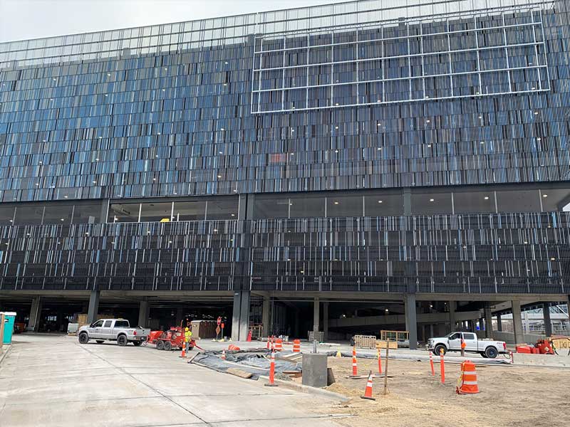 Airport Parking Ramp Construction